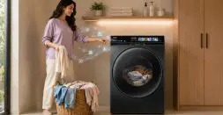 AI Optimises Every Wash in washing machine