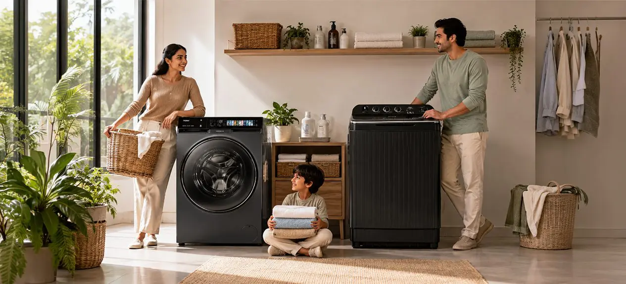 Front Load vs Top Load Washing Machine