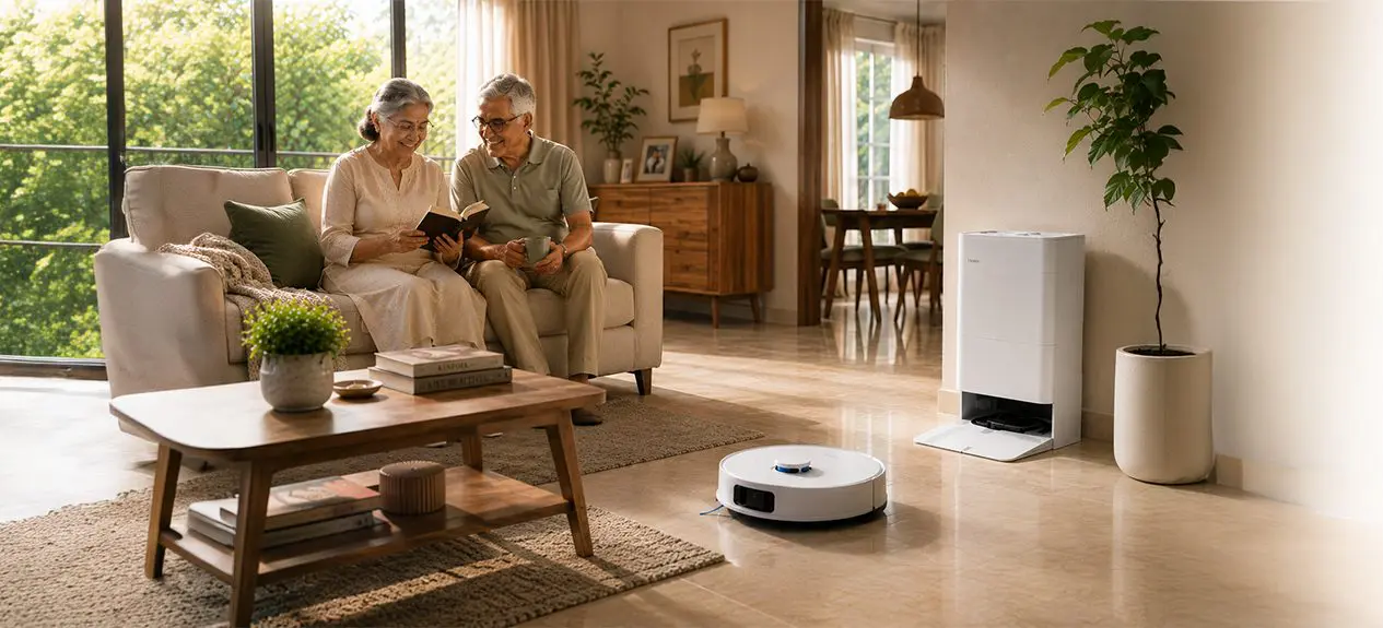Robot Vacuum Cleaner for Elderly Parents