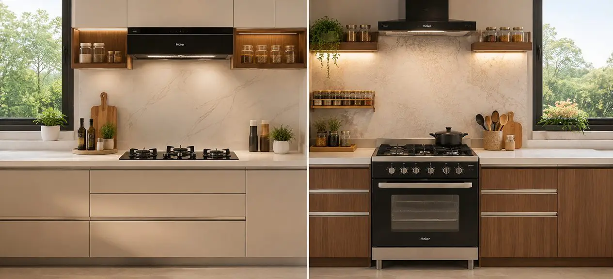 Built-in Hob vs Freestanding Gas Stove