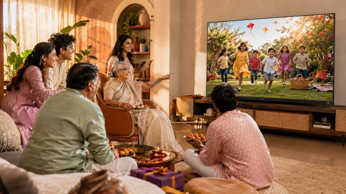 Celebration After the Rakhi Ceremony with perfect TV