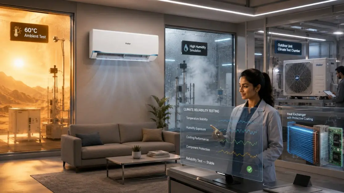 Climate Testing Improves AC Reliability