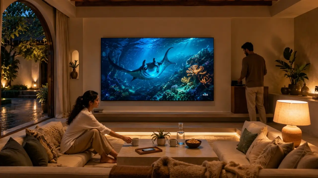 Creating a Relaxing Evening Routine Around Your TV