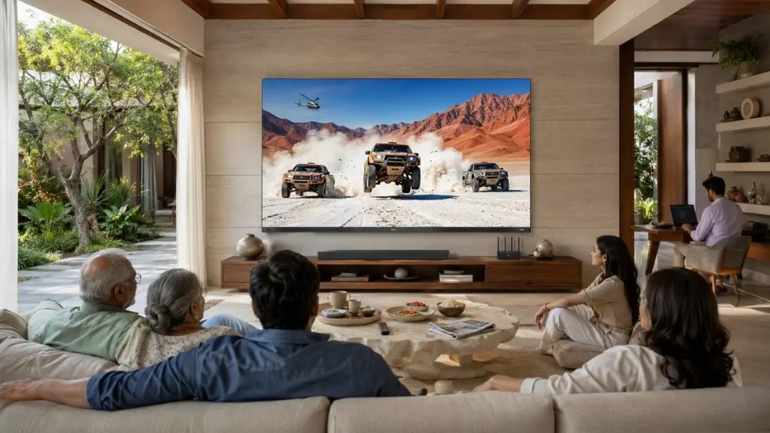 Enjoy Buffer-Free content in smart TV