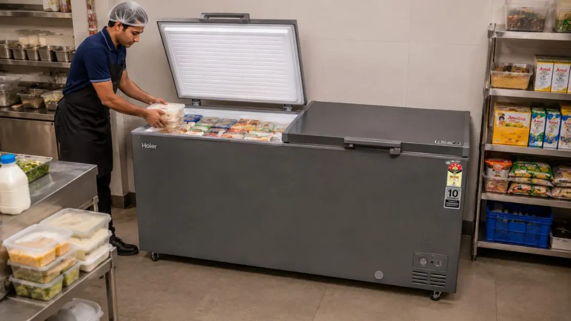 Even Cooling in Commercial Deep Freezer