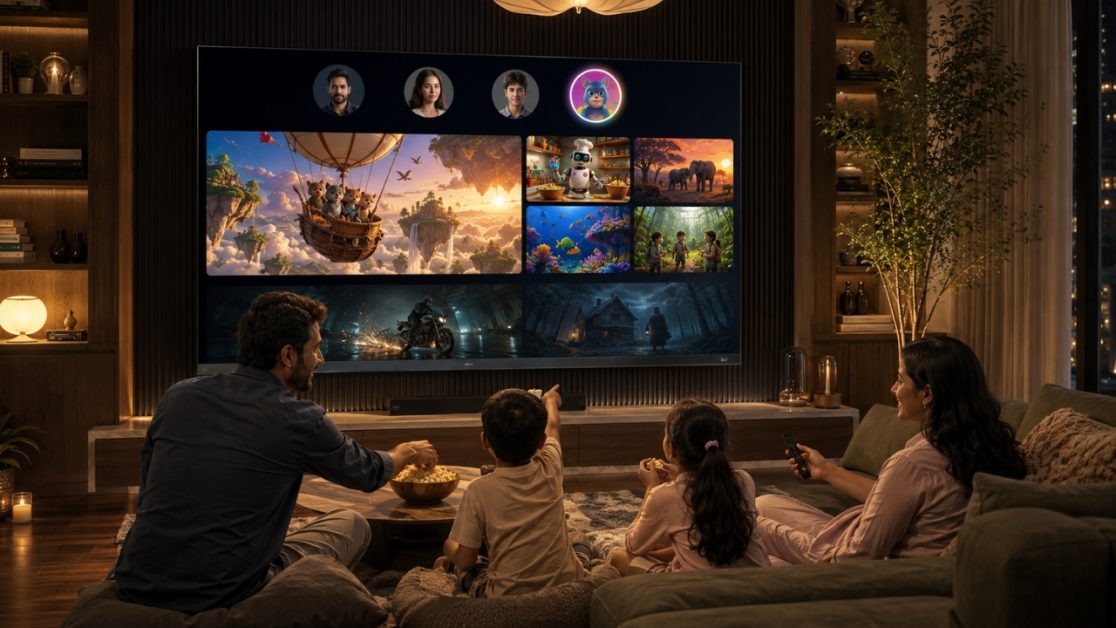Family Streaming Accounts in your TV