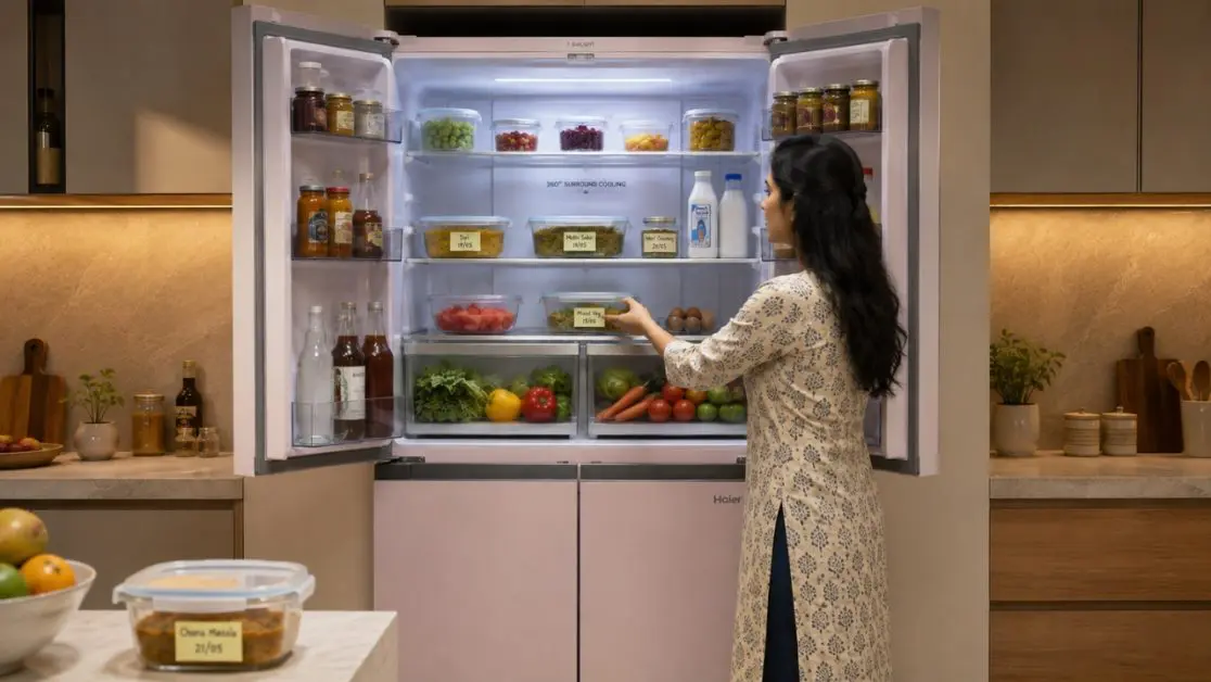 Food Stay Fresh in a Refrigerator