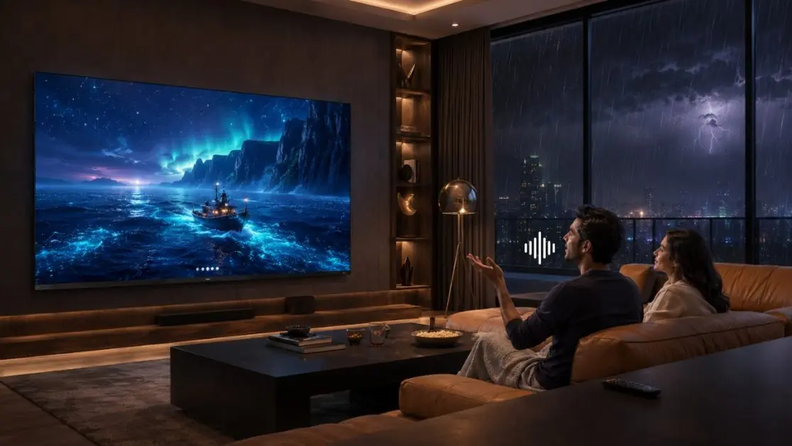 Get hands free voice control feature in TV