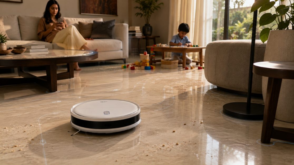 Get smart Robot Vacuum Cleaner home