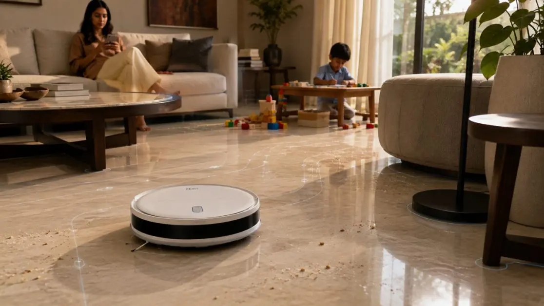 Get smart Robot Vacuum Cleaner home