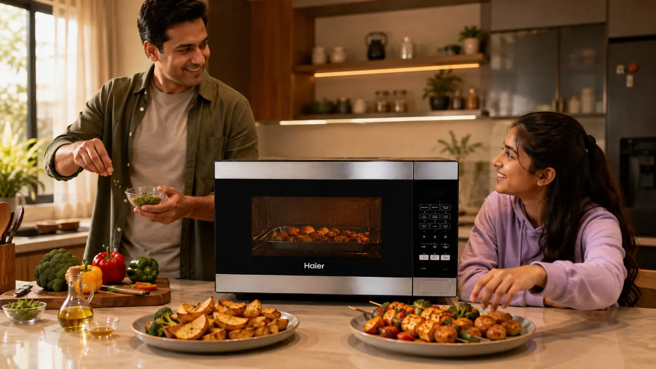 Healthy Cooking with a Built-in Air Fryer