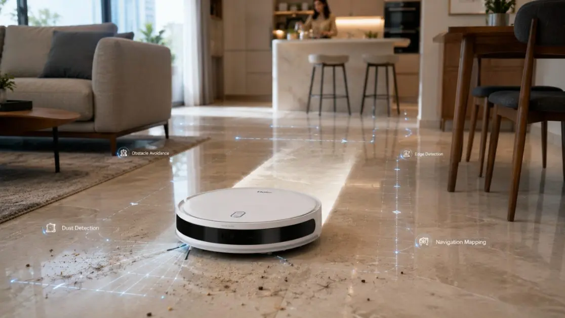 Inside a Robot Vacuum During Every Cleaning Cycle