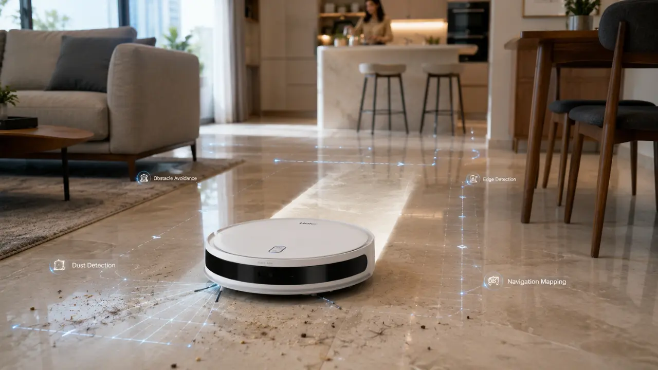 Inside a Robot Vacuum During Every Cleaning Cycle