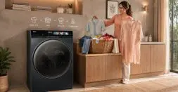 Intelligent Wash Cycles Protect Clothes in washing machine