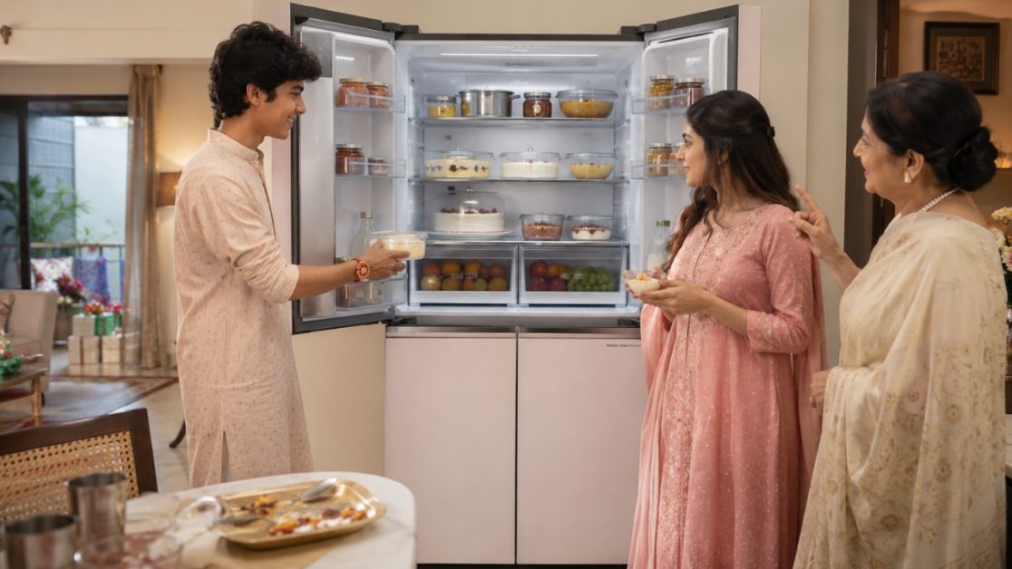 Keep desserts cool and fresh in refrigerator