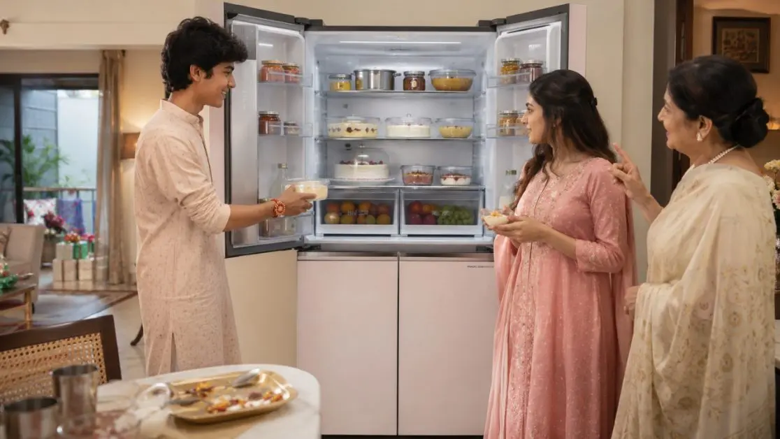 Keep desserts cool and fresh in refrigerator
