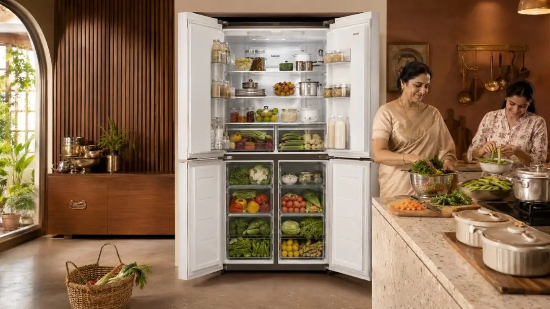 Magic Convertible Zone in refrigerator