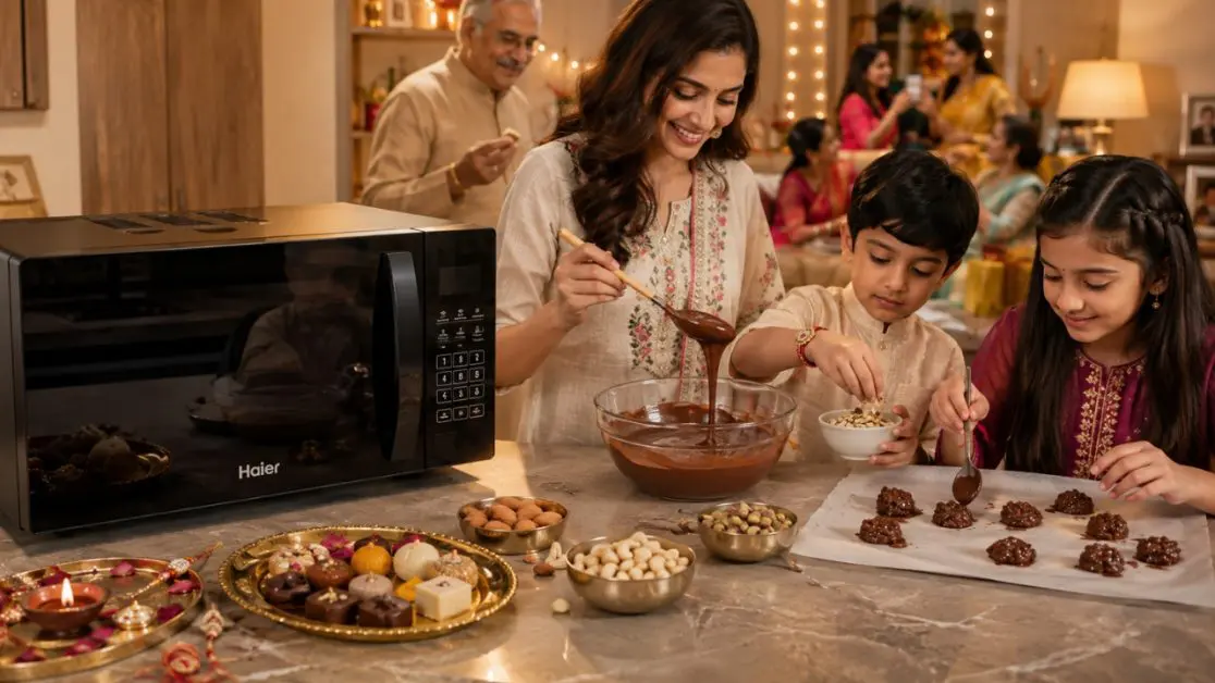 Make Chocolate-and-Nut Bites in microwave this Raksha Bandhan