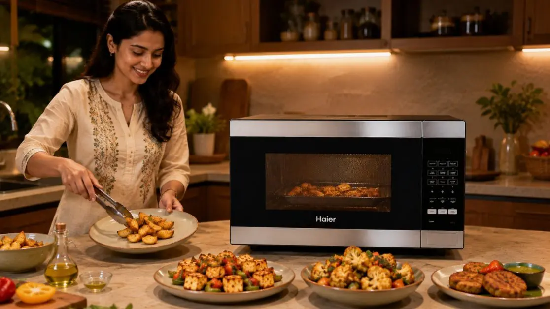 Make Healthy Cooking and Crispy Food in microwave