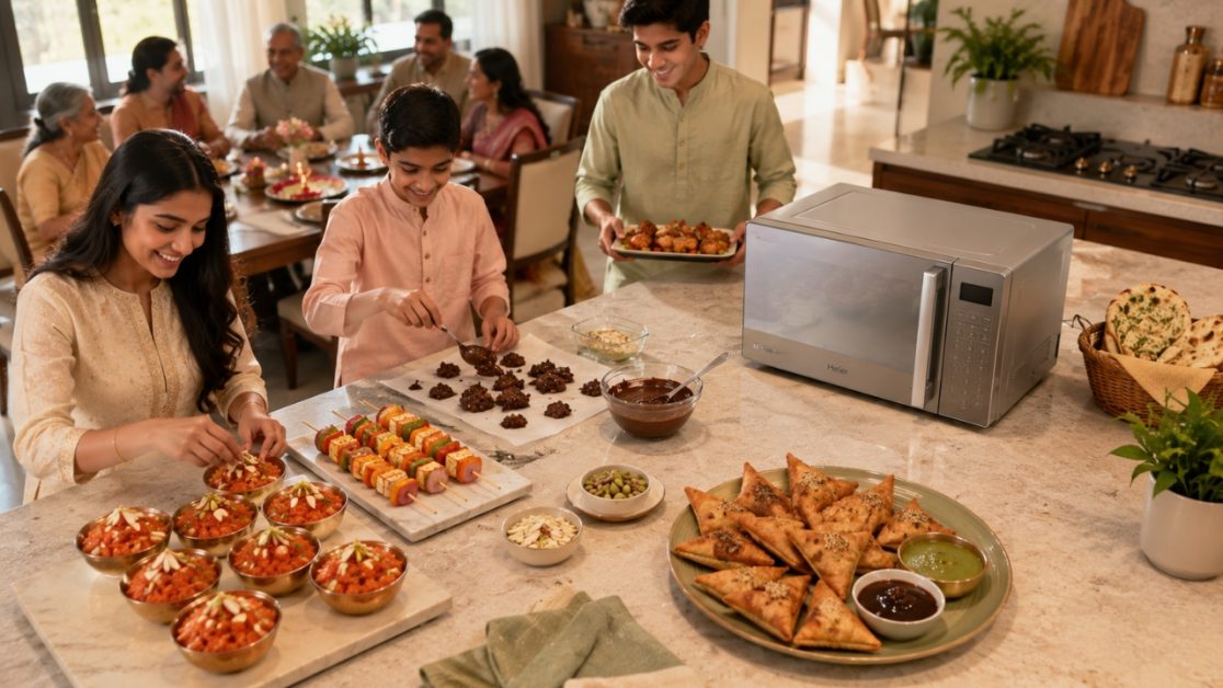 Make Raksha Bandhan dishes in microwave