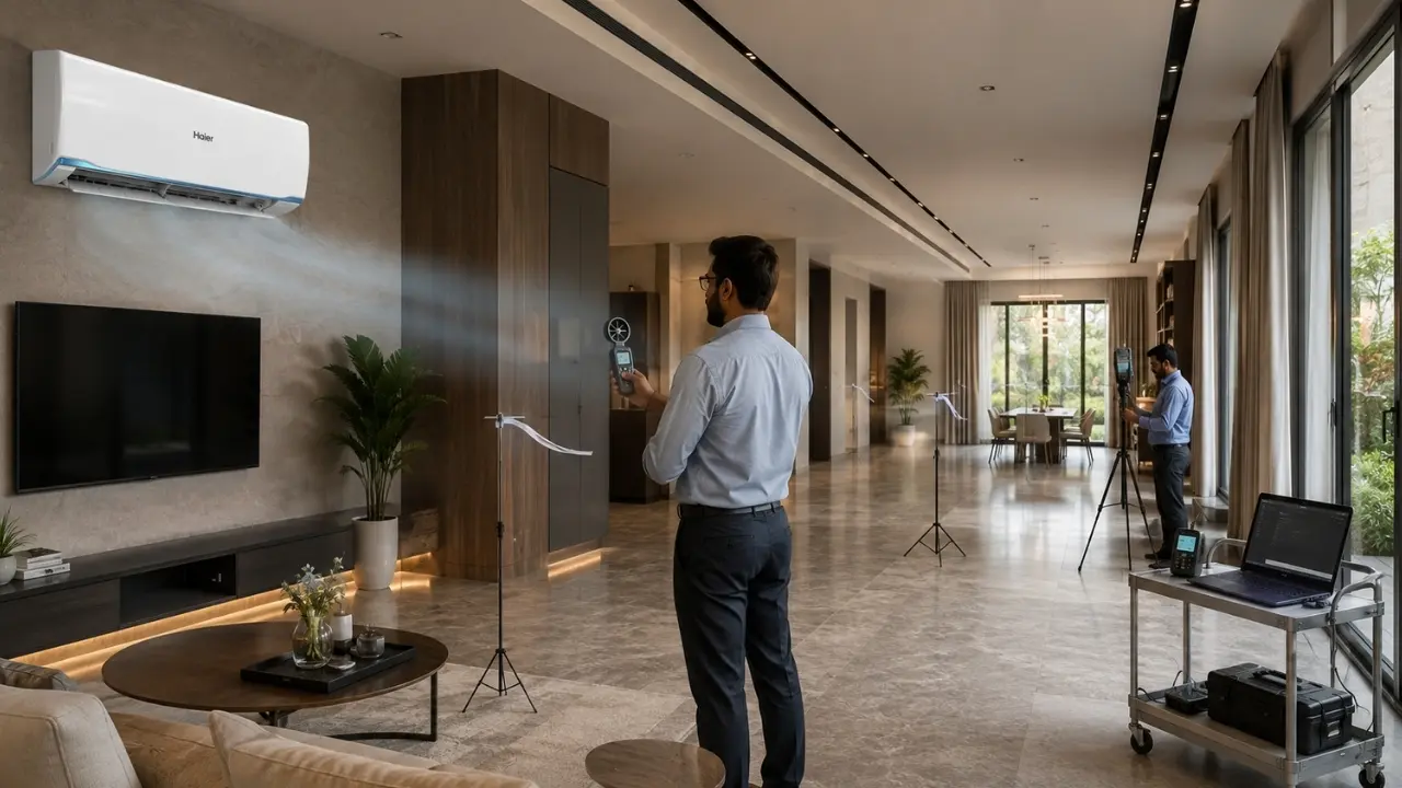 Manufacturers Test Fan Performance in Air Conditioners