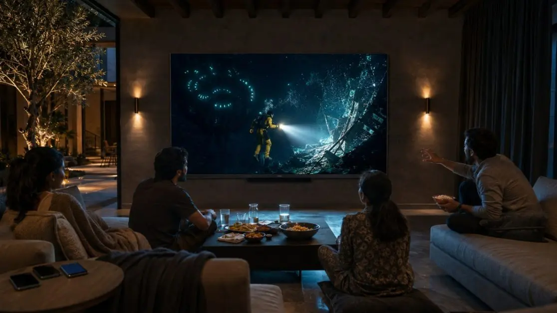 Movie Night with perfect TV
