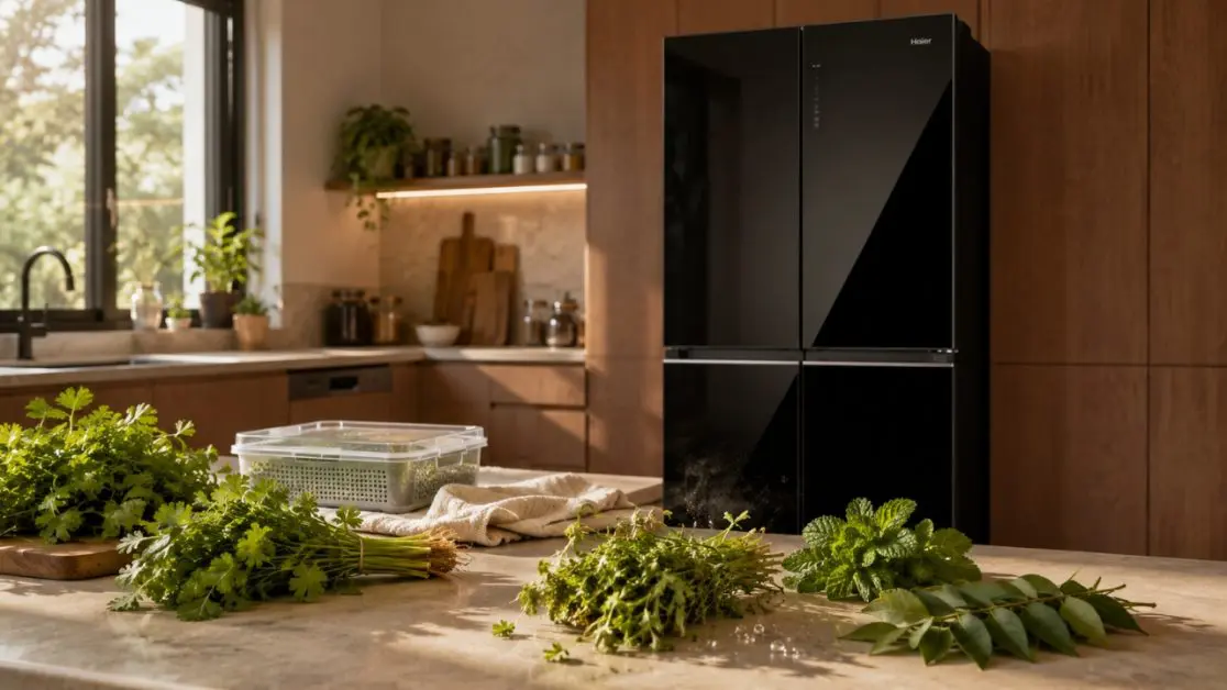 Perfect Refrigerator for your fresh herbs