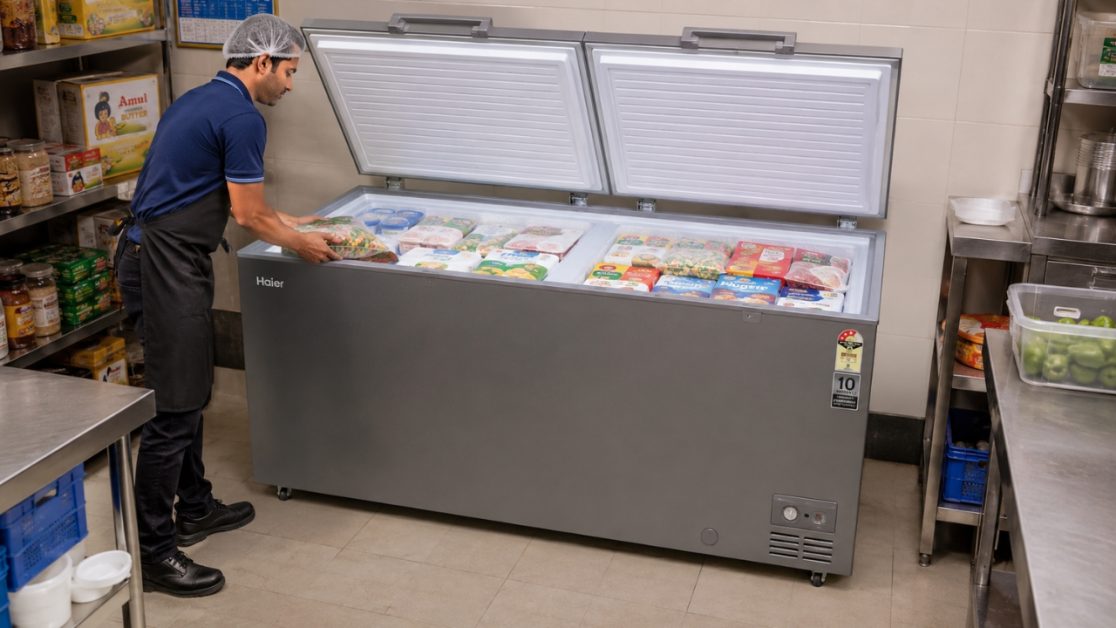 Perfect Storage in Commercial Deep Freezer