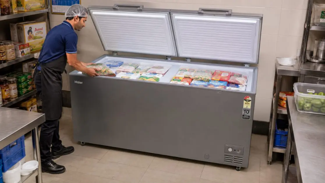 Perfect Storage in Commercial Deep Freezer