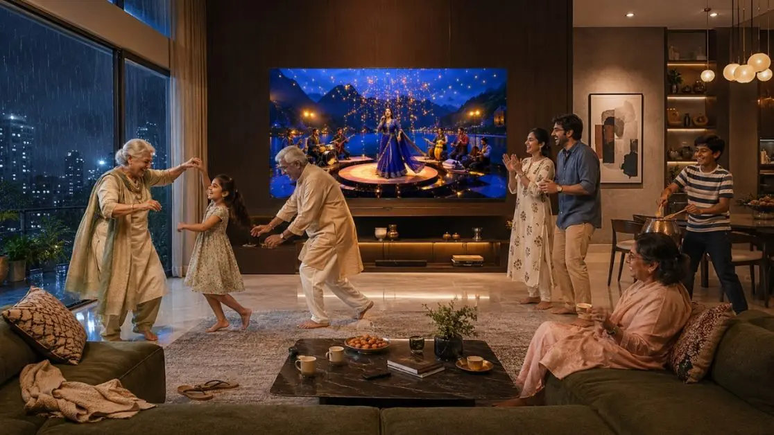 Perfect TV that is enjoyed by multi generation families