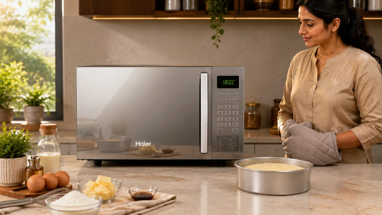 Preheat Function in microwave Improves Baking Results