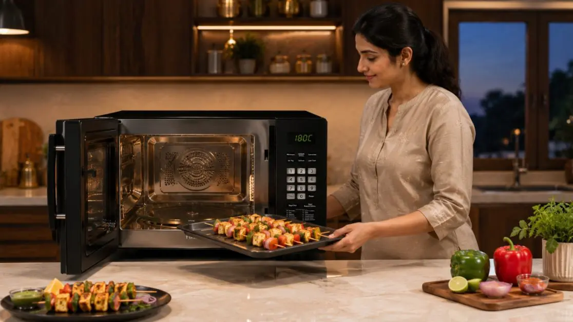 Preheating in microwave