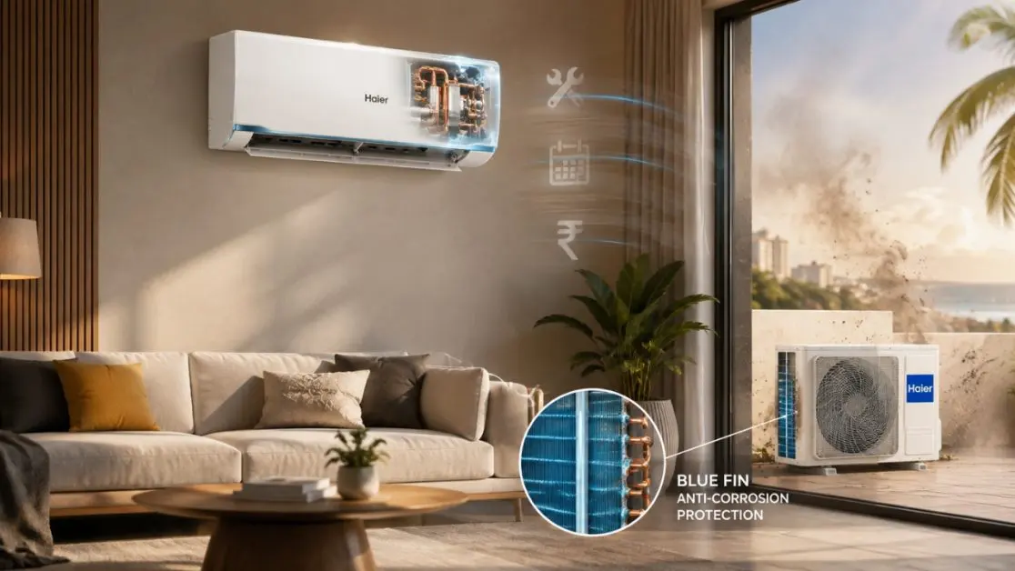 Premium Coating Technology in AC Saves Repair Costs