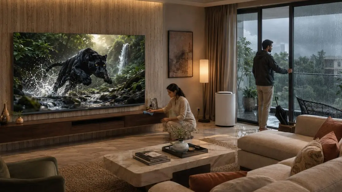 Protecting Your Smart TV During India's Moisture-Heavy Seasons