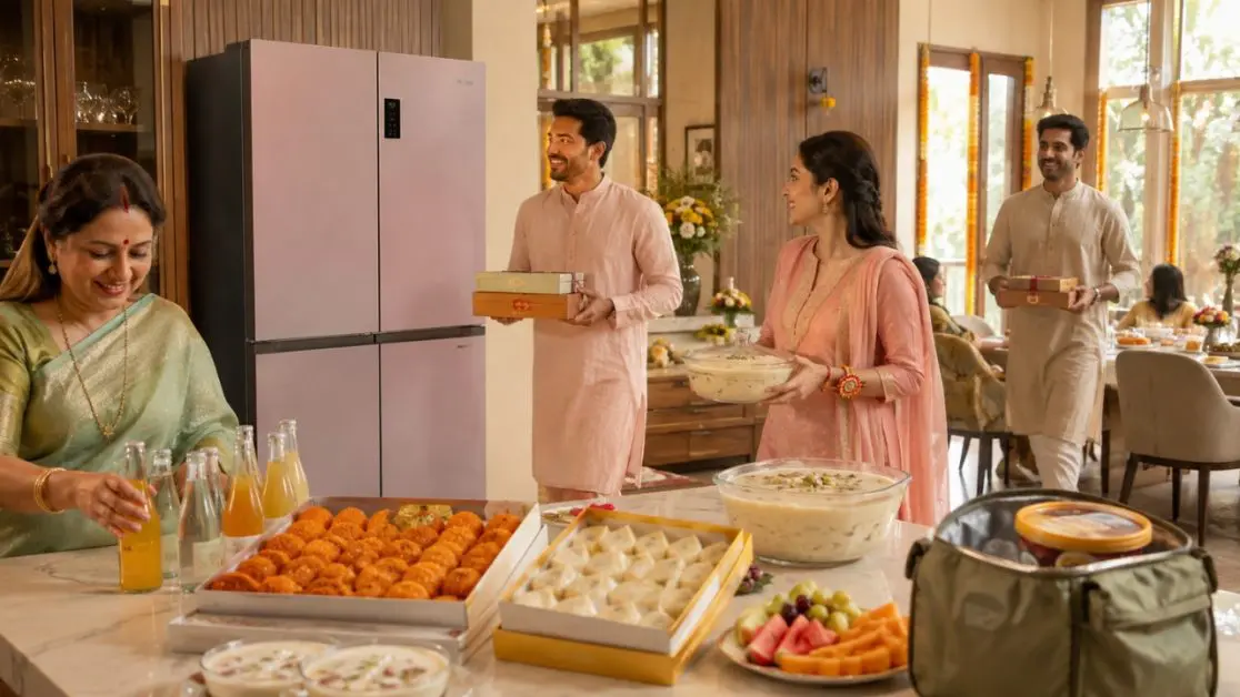 Raksha Bandhan Food Storage in refrigerator