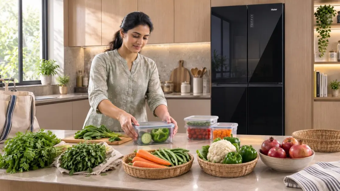 Refrigerator Organisation for Fresh Produce