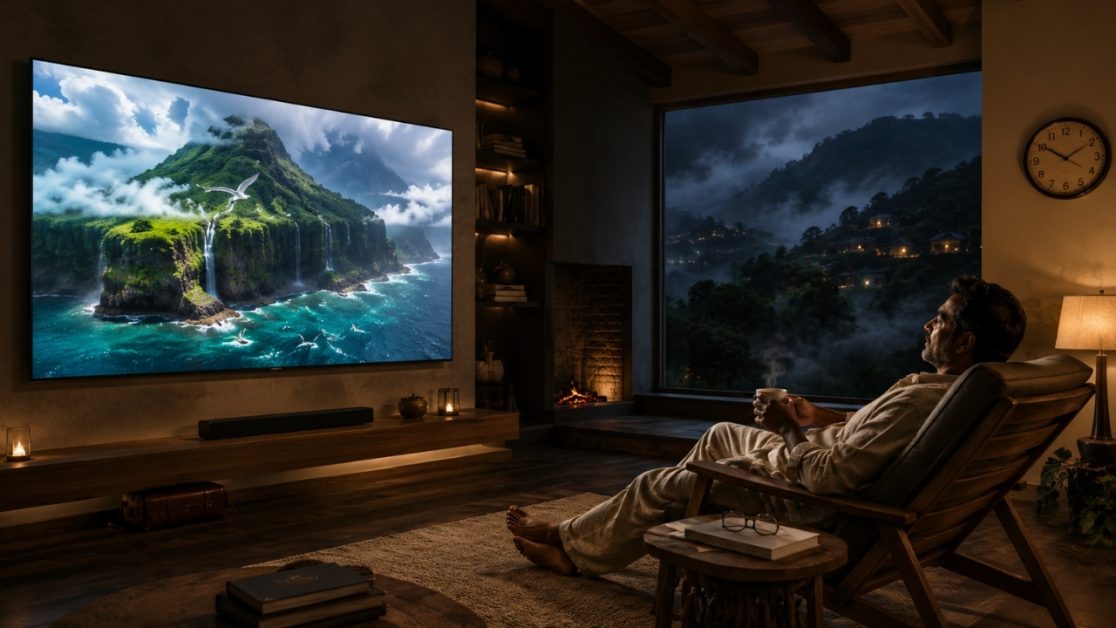 Relaxing Evening Routine Around Your TV