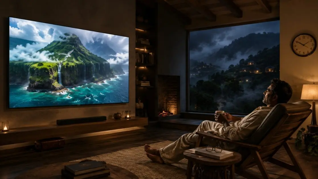 Relaxing Evening Routine Around Your TV