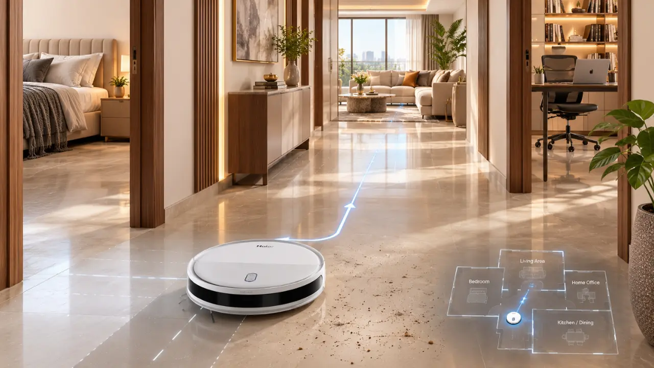 Robot Vacuum Learn Your Home Layout