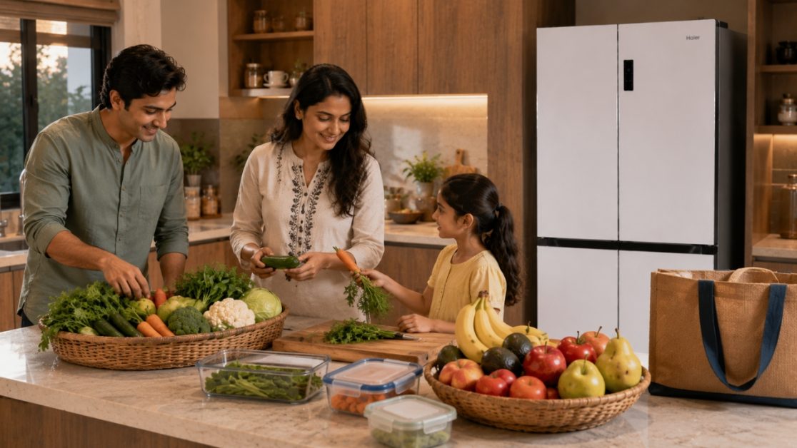Separate storage for Fruits and Vegetables