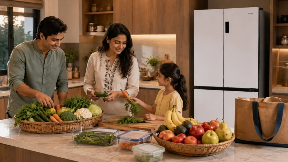 Separate storage for Fruits and Vegetables