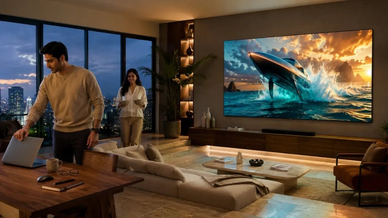 Smart TVs for Hybrid Work and Relaxation