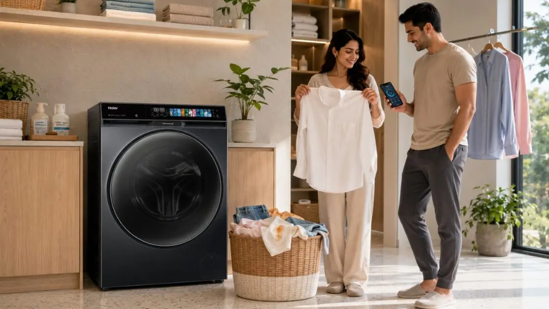 Smart washing machine features