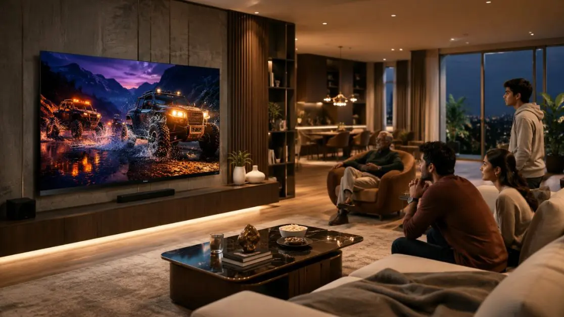 Today's TV has become an entertainment hub