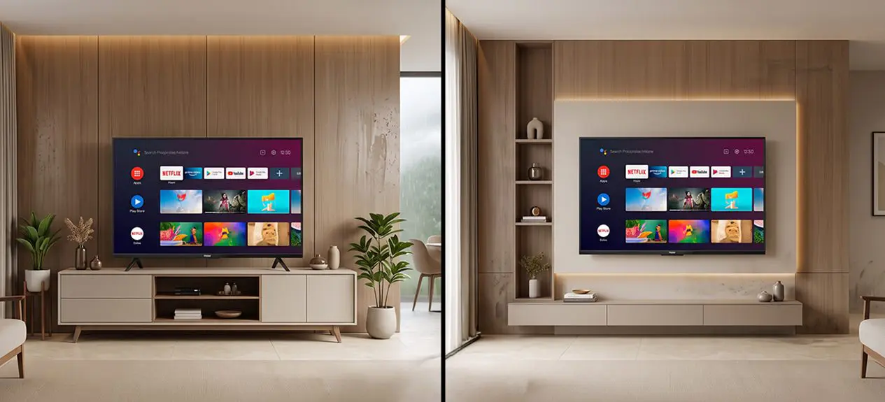 Wall Mounting vs Stand