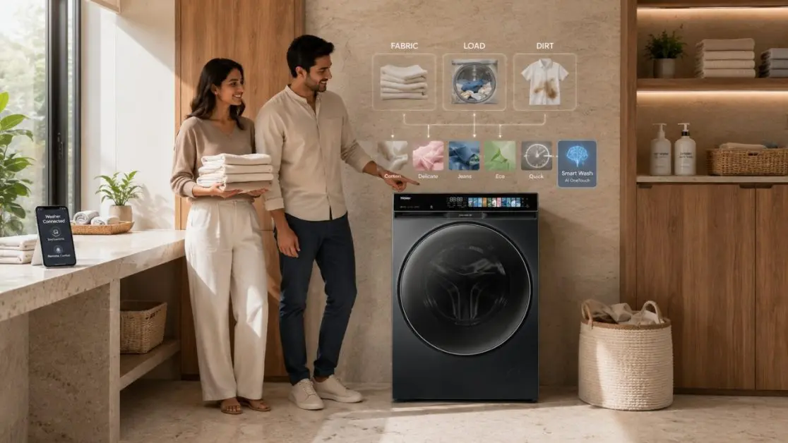 Washing Machine with perfect User Interface