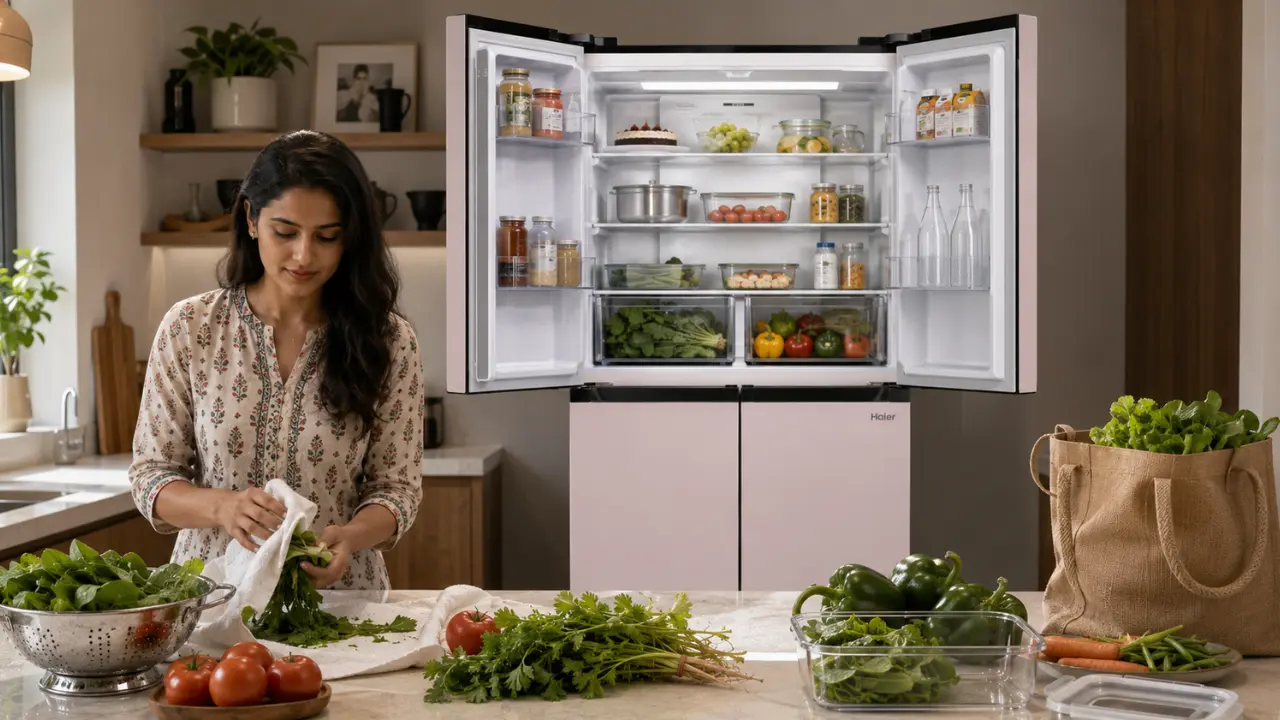 Washing Vegetables Before Refrigerating