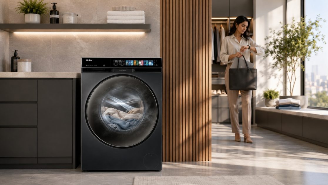 Washing machine solves bad smell