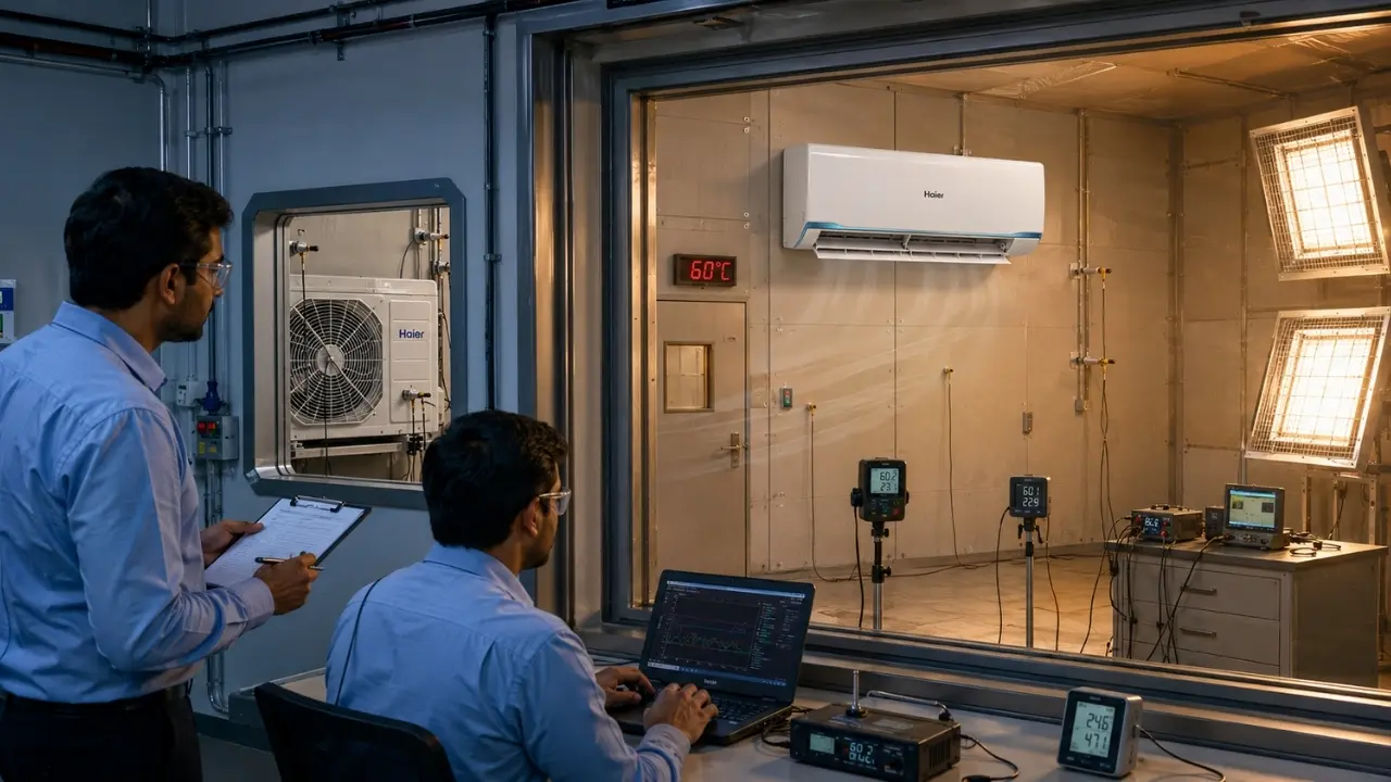 Behind the Scenes of Air Conditioner Quality Testing