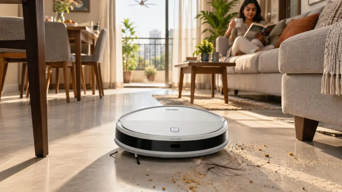 Cleaner Floors with robot vacuum cleaner